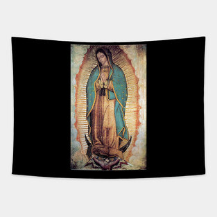 Original Picture of Our Lady of Guadalupe Tapestry