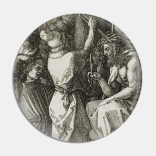 Christ Crowned with Thorns by Albrecht Durer Pin
