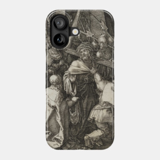 Bearing of the Cross by Albrecht Durer Phone Case