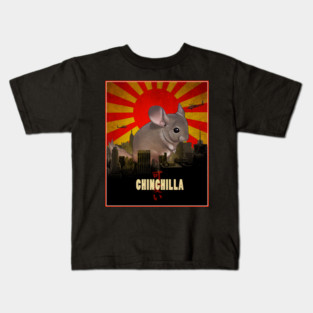 Kaiju Chinchilla Kids T-Shirt