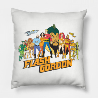 Flash Gordon Cartoon Pillow