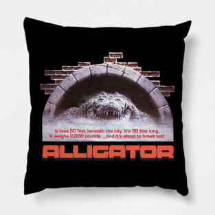 Alligator The Movie Pillow