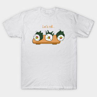 Rolling Sushi Roll T-Shirt