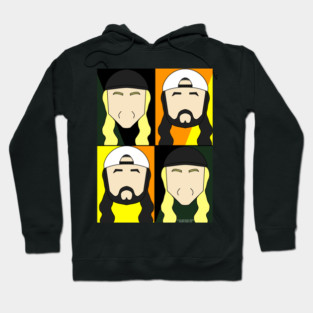 Jay and Silent Bob Warhol 2 Hoodie