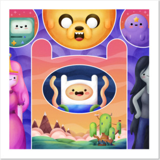 Adventure Time Posters and Art
