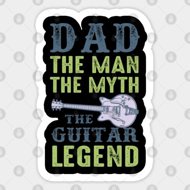 Dad the man the myth Sticker by creative