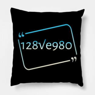 I love you Funny Math Meme Gift Pillow