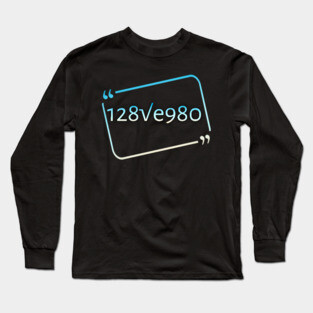I love you Funny Math Meme Gift Long Sleeve T-Shirt