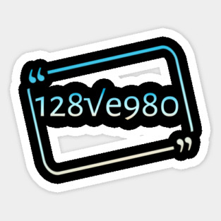 I love you Funny Math Meme Gift Sticker