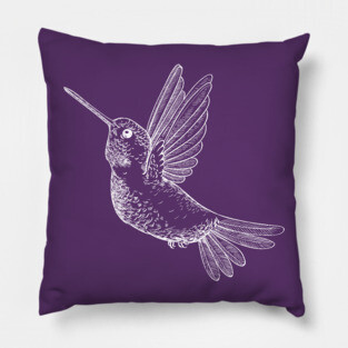 Hummingbird Pillow