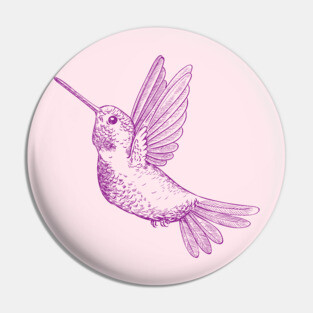 Hummingbird Pin
