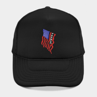 Independence Day Gifts Farmer American Flag T-shirt Hat