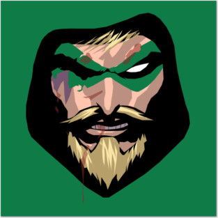 the emerald archer Posters and Art