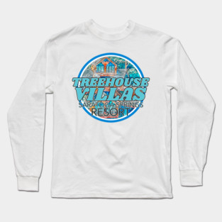 Treehouse Villas Saratoga Springs Resort Orlando Florida Long Sleeve T-Shirt