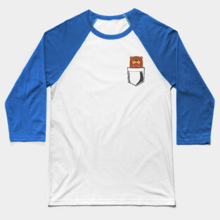 Pocket Otter Baseball T-Shirt
