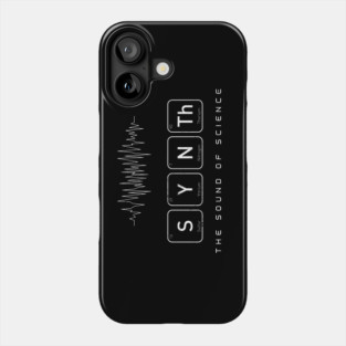 Synth, the sound of science Phone Case
