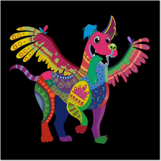 Colorful Dante Coco Dante Alebrije