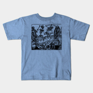Black Death Dance Kids T-Shirt