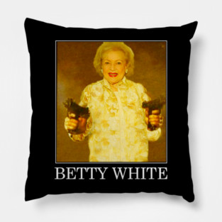 Betty White Pillow