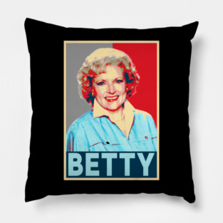 Betty White Pillow