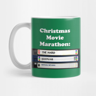 Christmas Movie Marathon (green variant) Mug