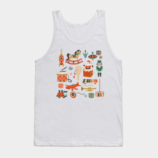 Classic Christmas Toys Tank Top