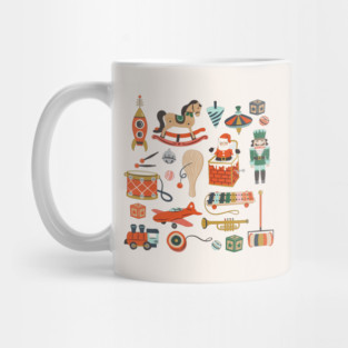 Classic Christmas Toys Mug
