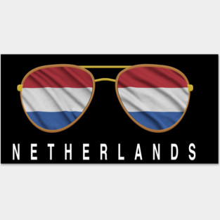 Netherlands Sunglasses, Netherlands Flag, Netherlands gift ,   Dutch , Posters and Art