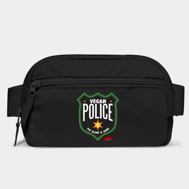 Vegan Police Badge To Slice and Dice by belownormal