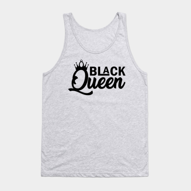 Black Queen, Black History Month Tank Top by UrbanLifeApparel
