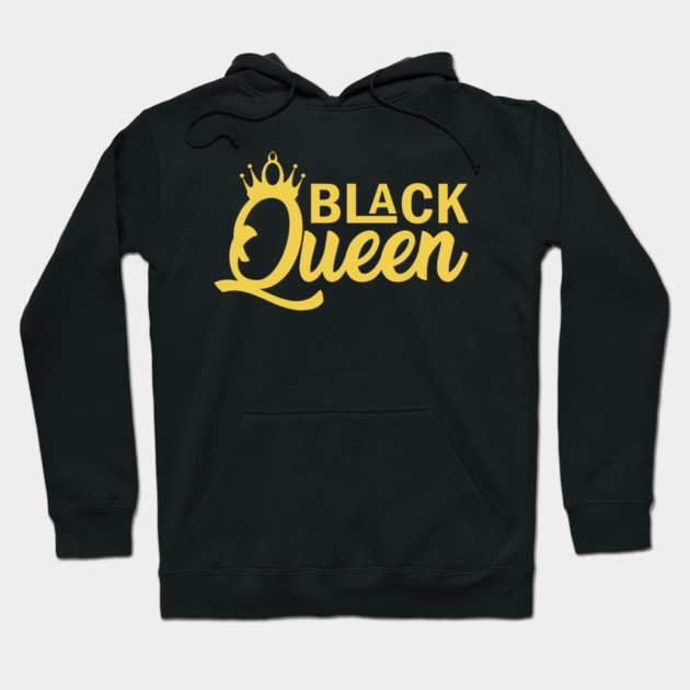 Black Queen, Black History Month Hoodie by UrbanLifeApparel