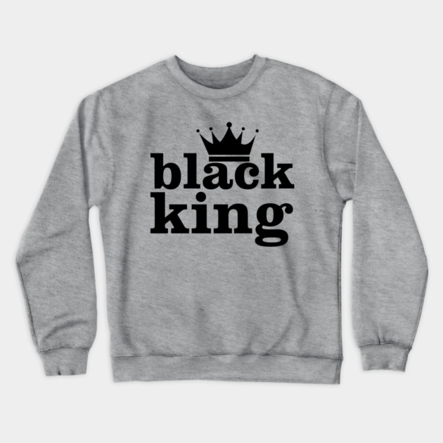 Black King, Black History Month Crewneck Sweatshirt by UrbanLifeApparel
