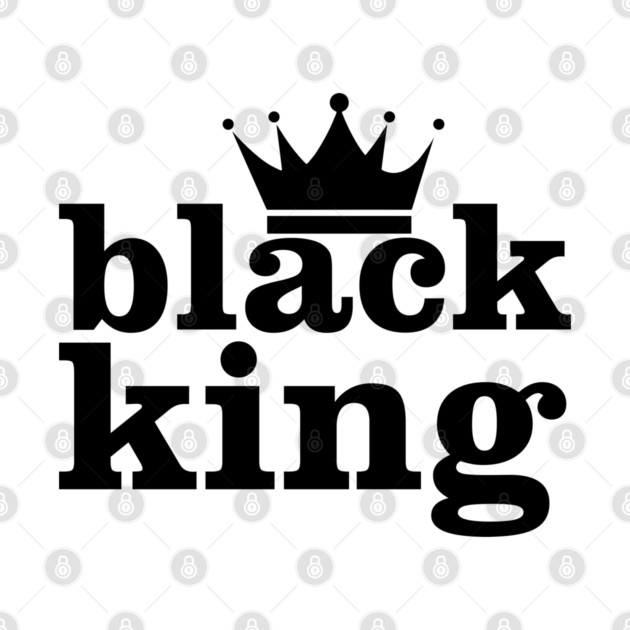 Black King, Black History Month by UrbanLifeApparel