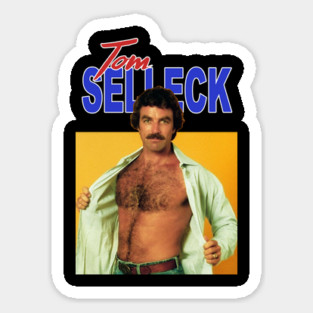 Tom Selleck Sticker