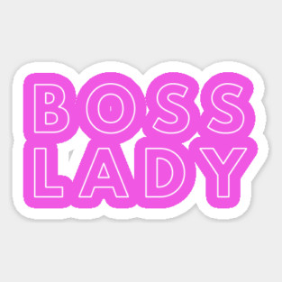 Boss Lady | Urban Design Sticker