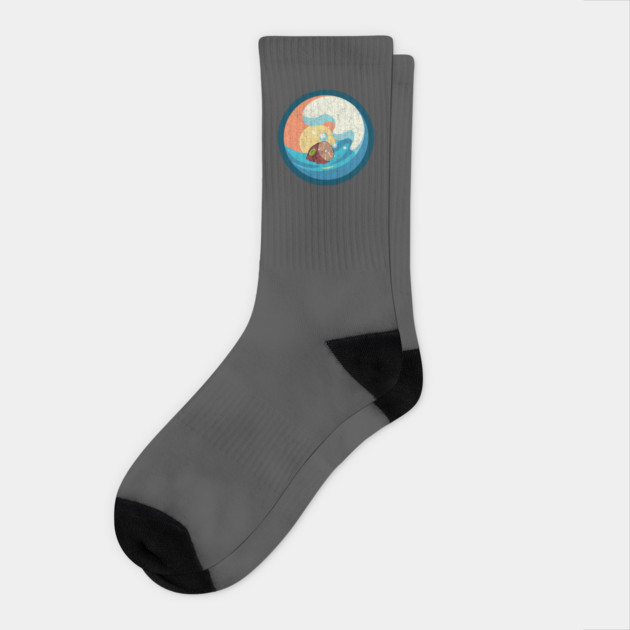 Wave Rum Ham Socks by DankyDevito