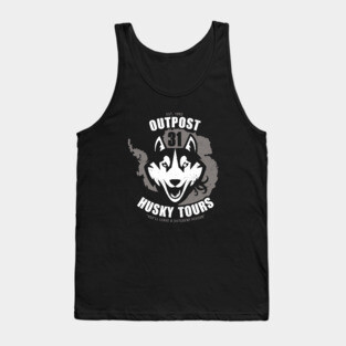 Husky Dog: Outpost 31 Tours Tank Top
