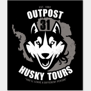 Husky Dog: Outpost 31 Tours Posters and Art