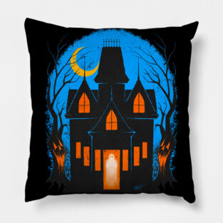 FrightFall2021: Haunted House Pillow