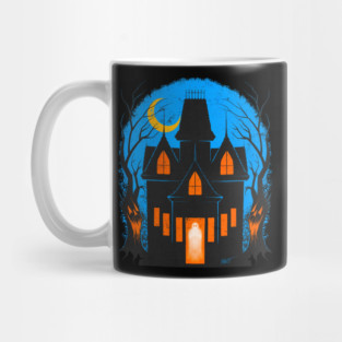 FrightFall2021: Haunted House Mug