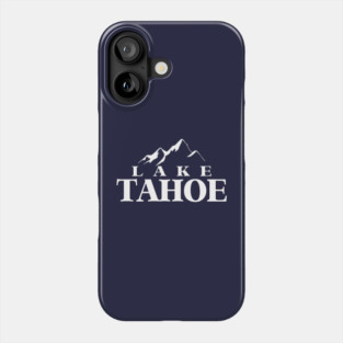 Classic Lake Tahoe (Snowy) Phone Case