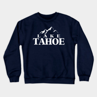 Classic Lake Tahoe (Snowy) Crewneck Sweatshirt