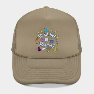 I'd Rather Be Reading Science And Magic Edition Hat
