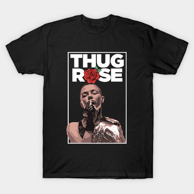 Thug Rose Namajunas UFC Fighter Shh T Shirt Namajunas T-Shirt