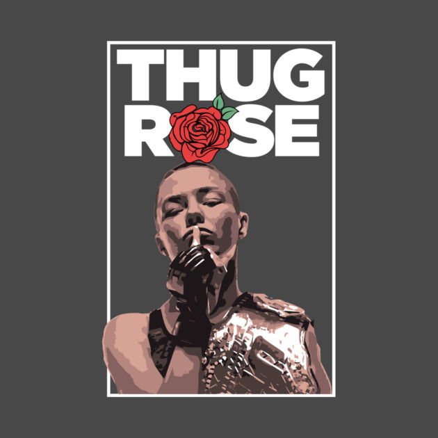 Thug Rose Namajunas UFC Fighter Shh T Shirt Namajunas Pin