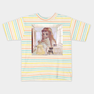 Mouse living in a dollhouse Kids T-Shirt