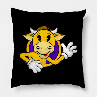 Vintage Mooby's Logo Pillow