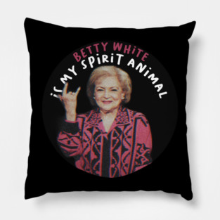 Betty White Pillow