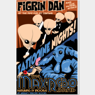 Figrin D'an Cantina Band Posters and Art