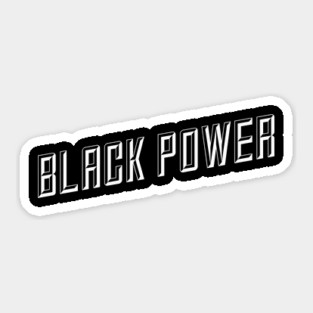 Black Power | African American | Black Lives Sticker